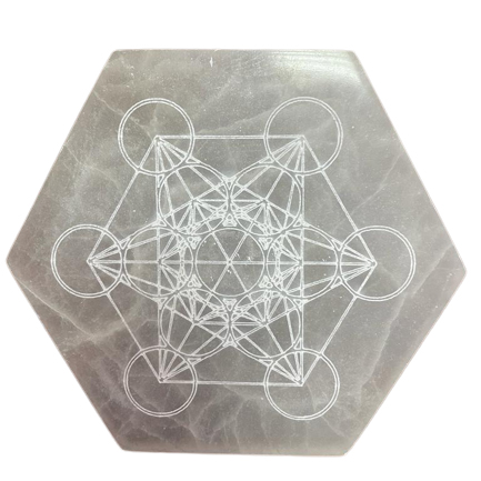 [SelCP-11] Placa de Carga Hexagonal 18cm - Dirección y Decisión