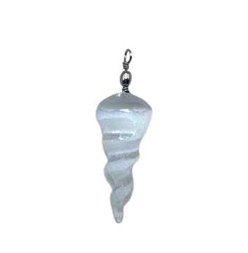 [SelPen-02] Colgante Espiral Selenita