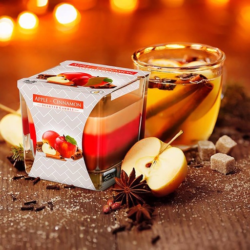 [RJC-09] Vela Tarro Arcoíris - Manzana y Canela