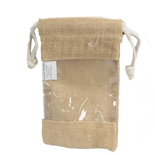 [JGP-02] Med - Bolsa Ventana Yute 20x12cm