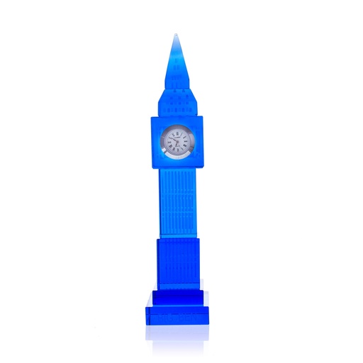 [Tcrystal-131] Reloj Big Ben - Azul