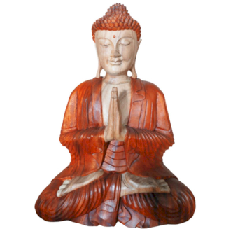 [HCBS-10] Estatua de Buda Tallada a Mano- 60cm Bienvenido