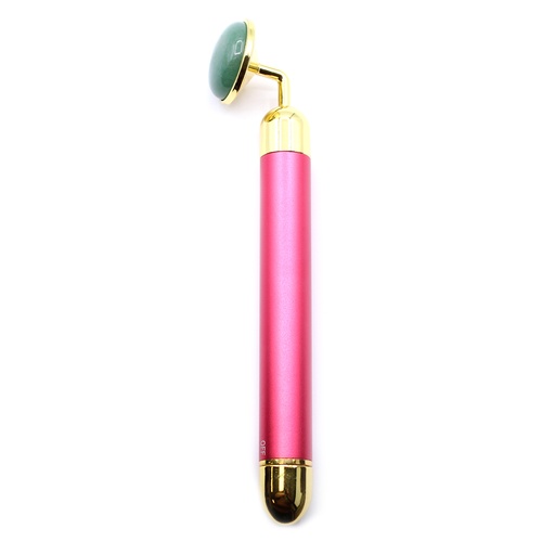 [GemFR-20] Rodillo con Vibración de Piedras Preciosas - Jade