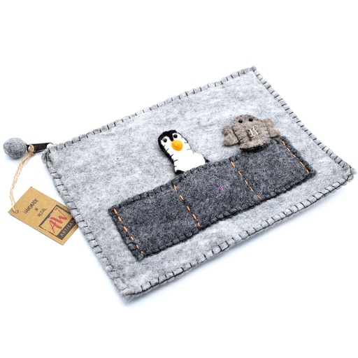 [FFPP-07] Bolsa de Tableta con Marionetas de Dedo