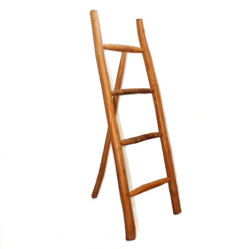 [TLD-02] Escalera Mediana de Teca - 1.2m - Natural