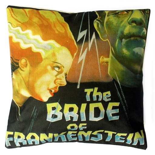 [VintC-08] Funda de Cojín - The Bride of Frankenstein