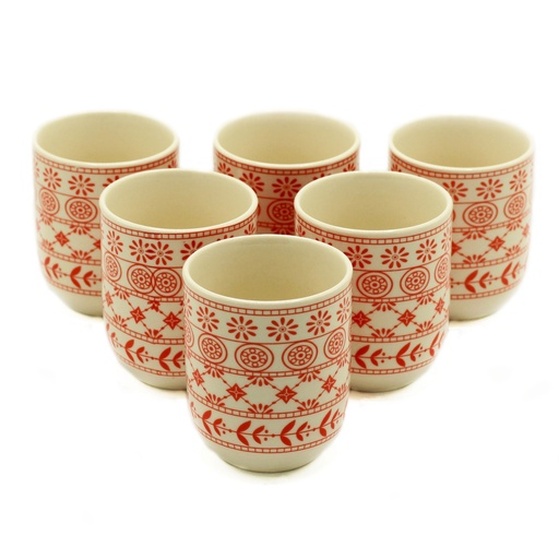 [TeaP-20] Tazas de te - Ambar