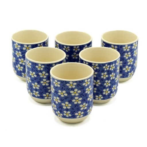 [TeaP-22] Tazas de te - Azul Margarita