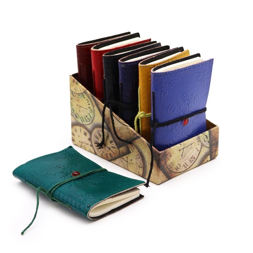 [LBN-25] Cuadernos surtidos de piedras preciosas Charkra (paquete expositor)