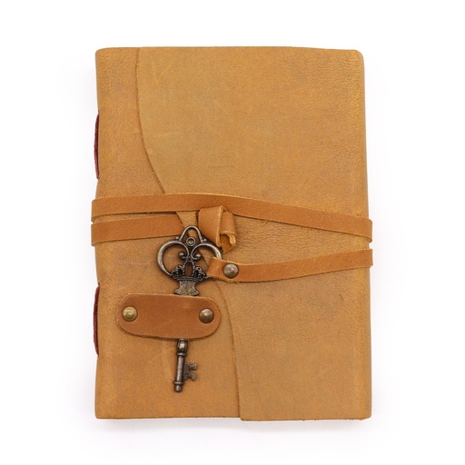 [LBN-30] Oiled Tan Leather & Key