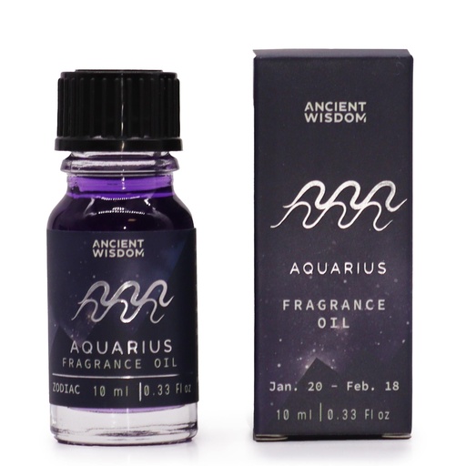 [ZFO-01] Aceite de Fragancia del Zodíaco 10ml - Acuario