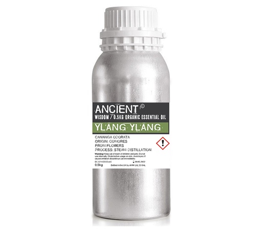 [OrgEOB-05] Aceite Esencial De Ylang Ylang Bio 0,5kg