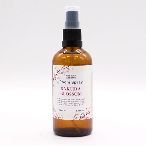 [HFRS-02] Spray Fresco para el Hogar - Esencia de Sakura 100 ml