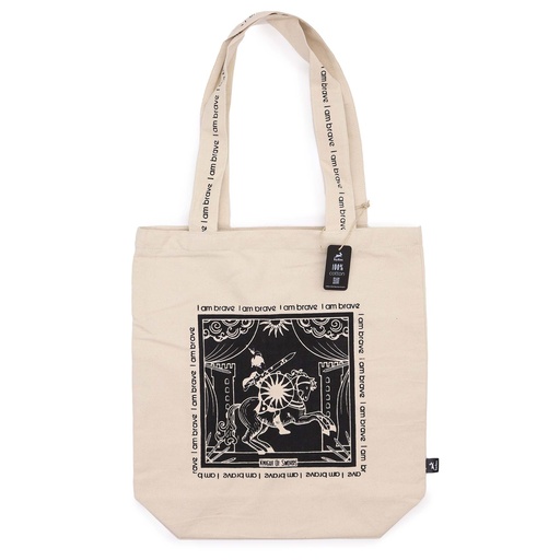 [HHTB-02] Bolsa de Algodon-  Hop Hare - Soy Valiente