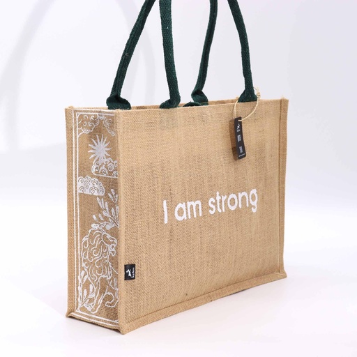 [HHJB-01] Bolsa Grande de Yute Hop Hare - Soy Fuerte