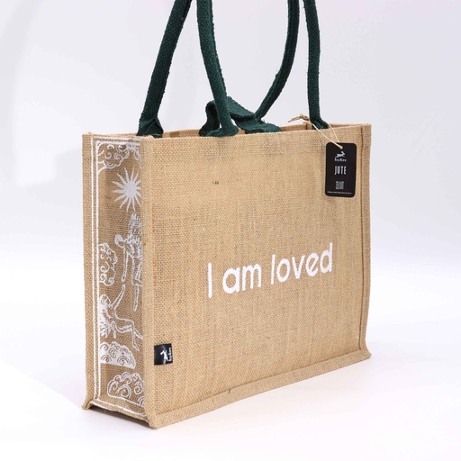 [HHJB-06] Bolsa Grande de Yute Hop Hare  - Soy Amada