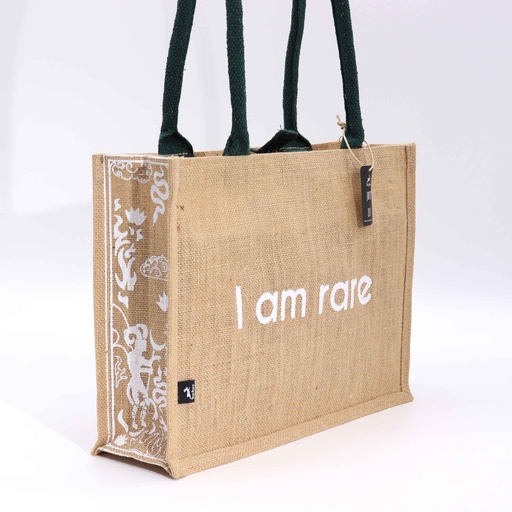 [HHJB-07] Bolsa Grande de Yute Hop Hare  - Soy Rara