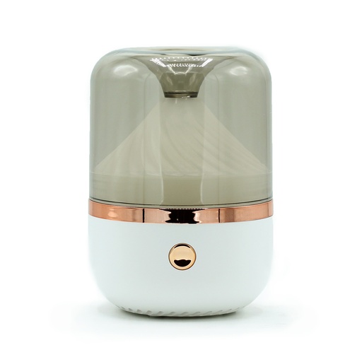[AATOM-31] Difusor Aroma Blanco y Bronce - USB - Cambio de color