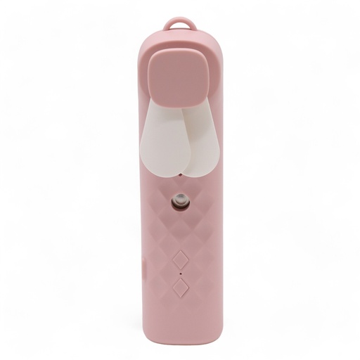 [AATOM-36] Ventilador y Pulverizador Facial Rosa - USB