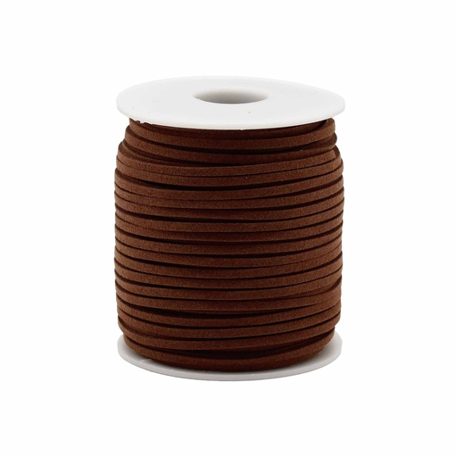 [PCord-21] Rollo de cordon para accesorios - 2.5mm x 45m - Marrón Oscuro A010