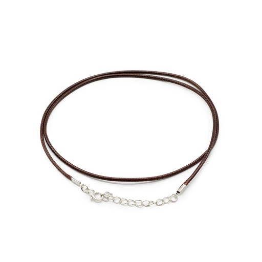 [PCord-32] Cordones para accesorios - 2mm x 55cm - Marrón oscuro 112