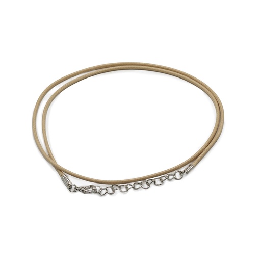 [PCord-33] Cordones para accesorios - 2mm x 55cm - Tan 117