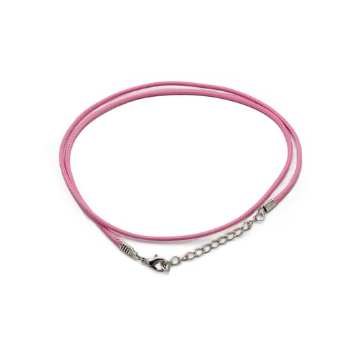 [PCord-34] Cordones para accesorios - 2mm x 55cm - Rosa 102