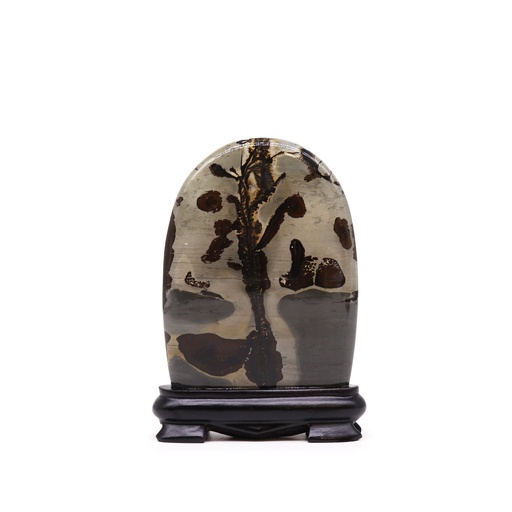 [PicSt-03] Piedras con imagenes de Guohua - Arco - 145x110 mm (aprox 140 g)