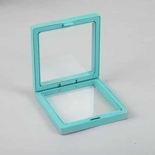 [FFD-04] Marco Flotante 3D Pequeño 7x7cm - Celeste