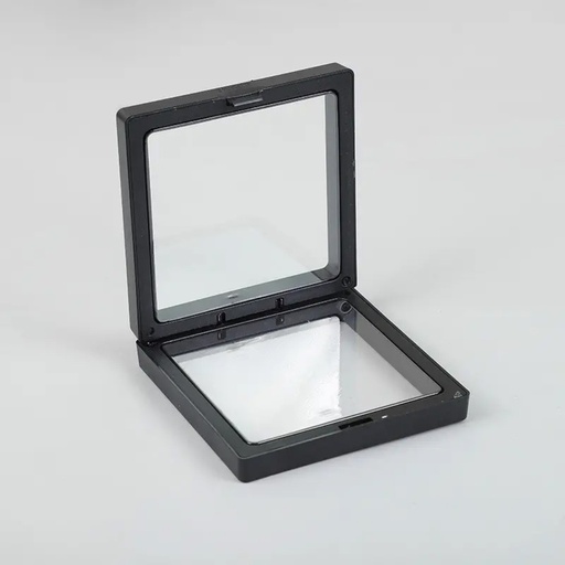 [FFD-06] Marco Flotante 3D Mediano 9x9cm - Negro