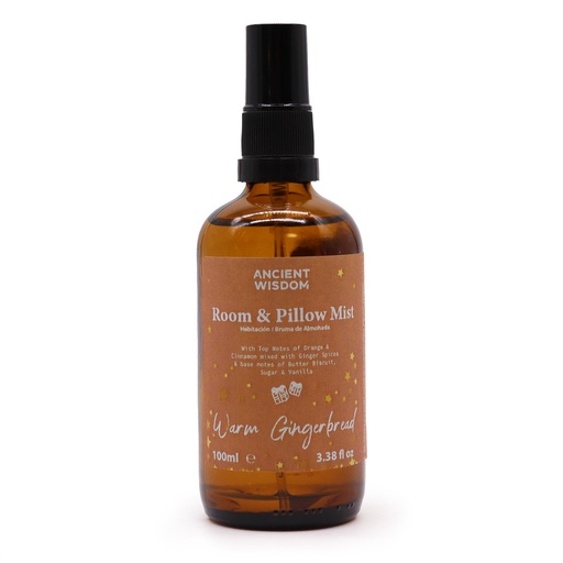 [XRPS-02] Spray de Fragancia para el hogar y almohadas 100 ml- Casa de jengibre