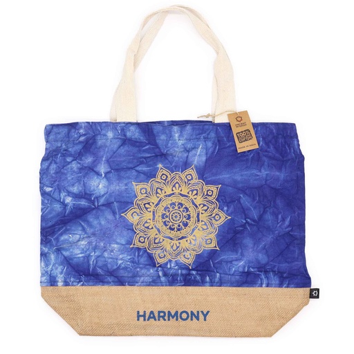 [ANB-04] Bolsa All Natural - Azul - Mandala - Harmony
