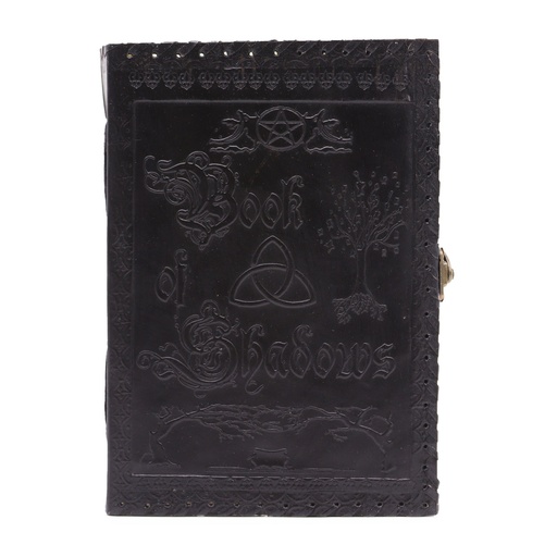[LBN-50] Cuaderno Grande de las Sombras - Negro con Bordes Desgastados