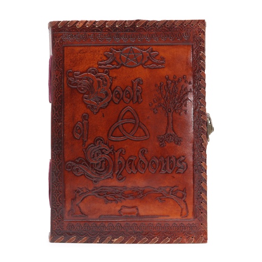 [LBN-51] Cuaderno Grande de las Sombras - Marrón con Bordes Desgastados