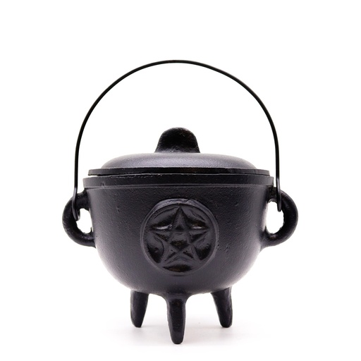 [CIC-14] Caldero de hierro fundido extra grande con pentágono 15x15cm