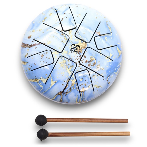 [Hapi-02] Tambor Hapi Cielo Azul OM - 18cm