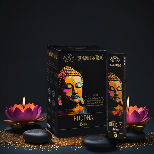 [BanBud-06] Incienso Buda Banjara - Felicidad