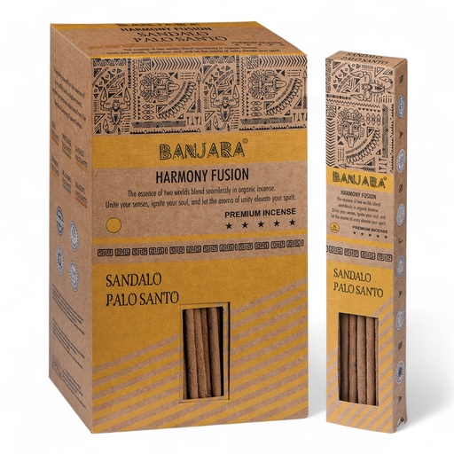[BanjPalo-04] Incienso Palo Santo Banjara  - Sándalo