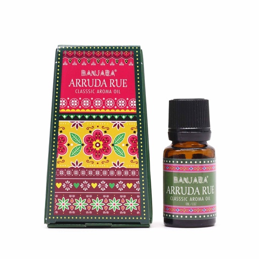 [BanjFO-01] Aceite con Fragancia de la India Banjara 10ml - Arruda Rue