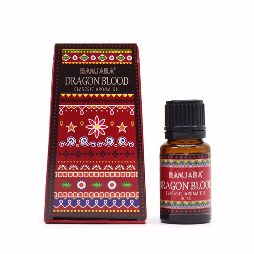 [BanjFO-04] Aceite con fragancia de la India Banjara 10ml - Sangre de Dragón