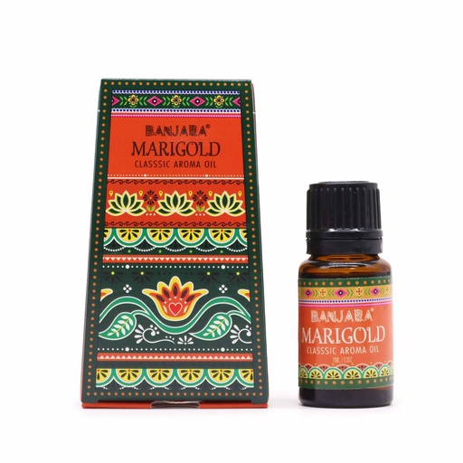 [BanjFO-06] Aceite con fragancia de la India Banjara 10ml - Caléndula