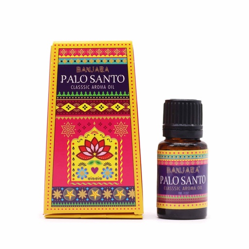 [BanjFO-08] Aceite con fragancia de la India Banjara 10ml - Palo Santo