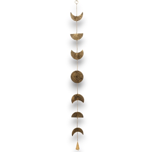 [INDBC-05] Campanas Indias - Fases de la Luna - 25cm