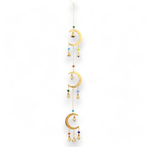 [INDBC-07] Campanas Indias - Caída de la Luna - 10 Campanas - 6.5x63cm