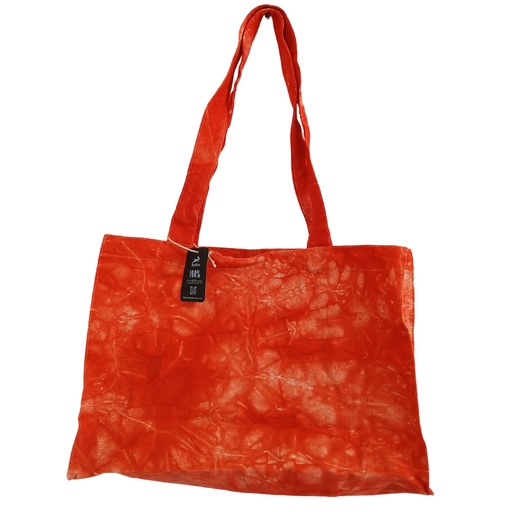 [HHHB-03] Bolsa de Mano - Efecto Lavado Naranja Desierto