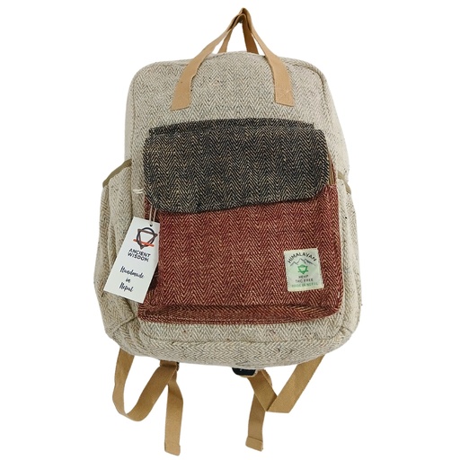 [HempB-37] Mochila de cáñamo Aventura - Kathmandu