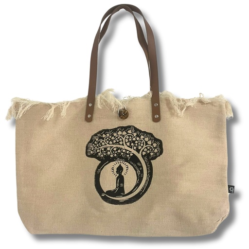 [NTB-03] Bolso Natural Asa de Piel - Inspiración