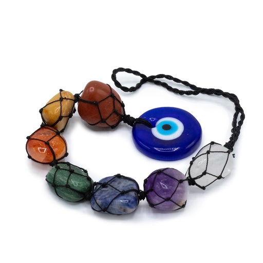 [HCSP-01] Colgante Piedra Chakra - Mal de Ojo