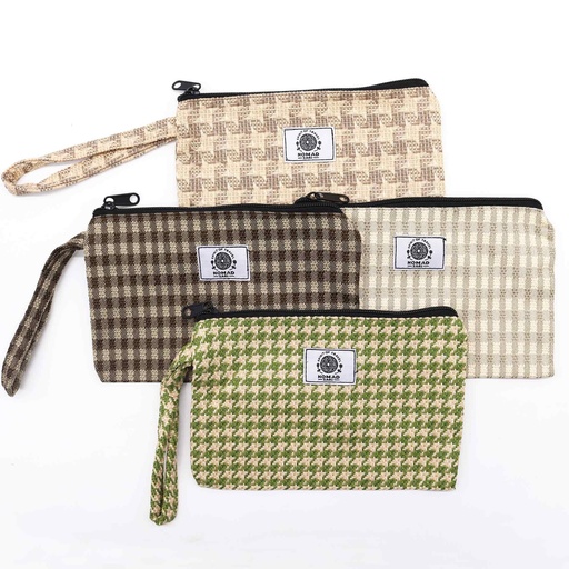 [JTas-01] Bolsitas y lazos blandos y naturales para regalo - (Aleatorio) -20x13cm