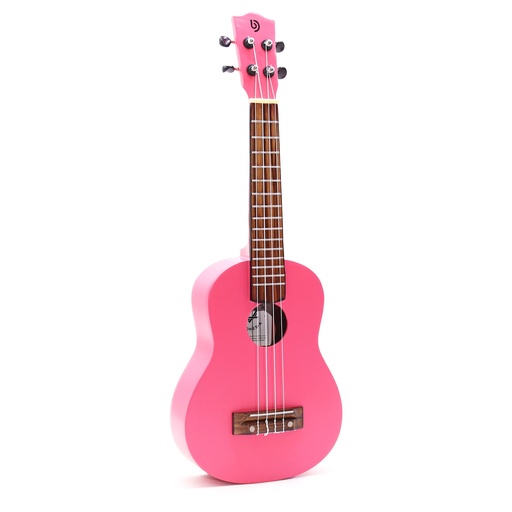 [VGit-05] Ukelele Artesanal - Acabado Rosa Brillante (4 Cuerdas)